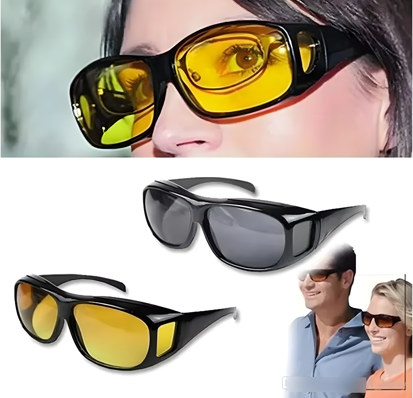 LENTES VISION PRO HD DIA Y NOCHE