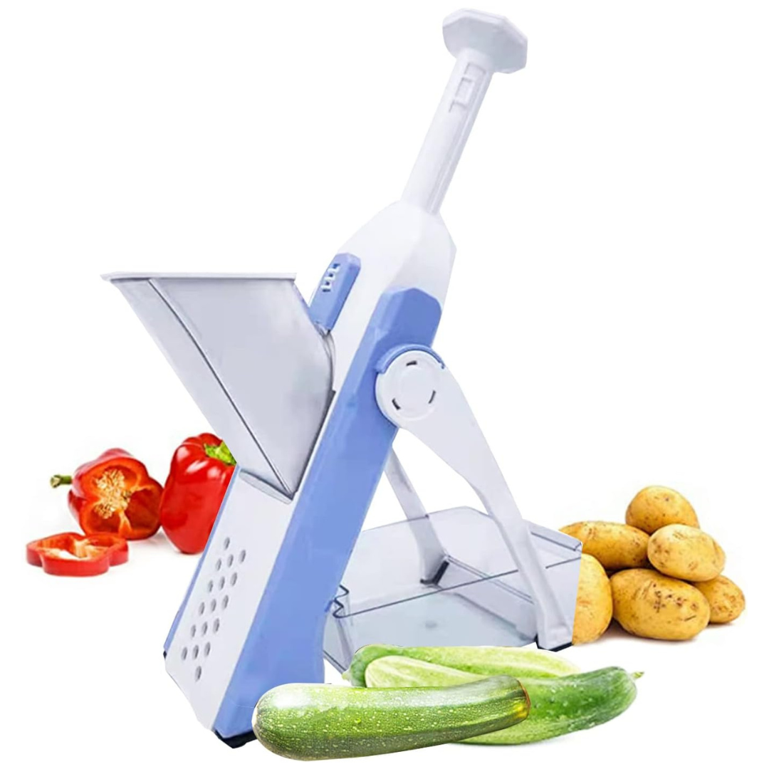 Picador Cortador Verduras Frutas Rayado