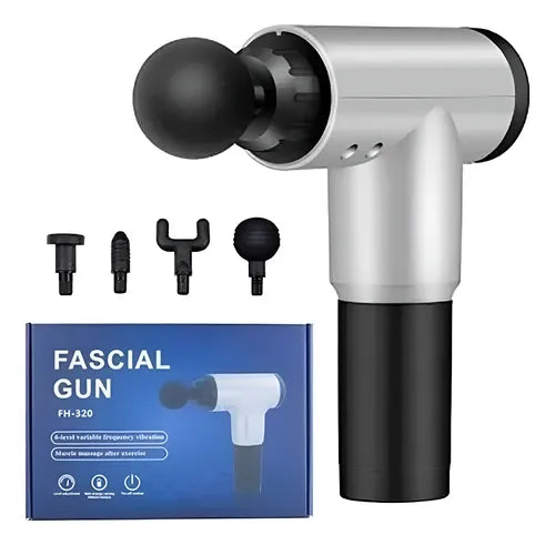 Pistola de Masajes Premium, Recargable