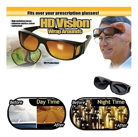 LENTES VISION PRO HD  DIA Y NOCHE