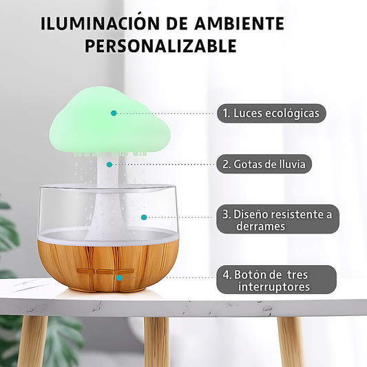 Humidificador Nube Lluvia